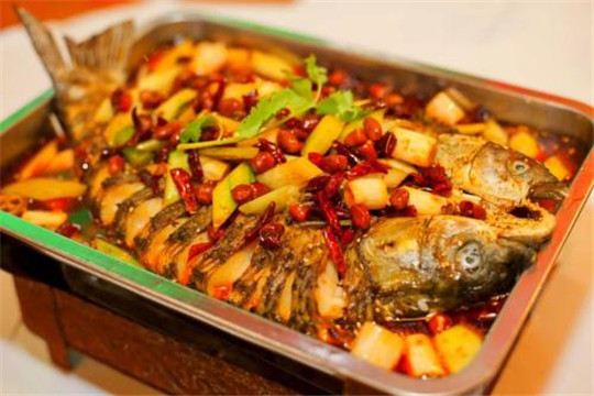 锅老倌烤鱼饭